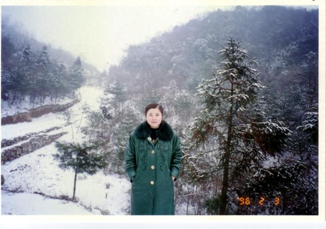 九十年代的四川江油观雾山