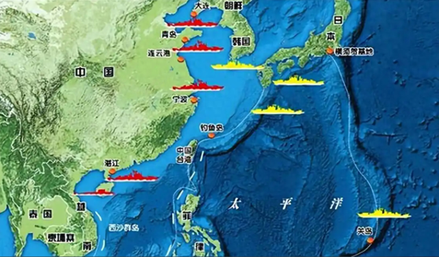 中俄联手了，海空合围琉球岛，高市早苗终于要认怂了？