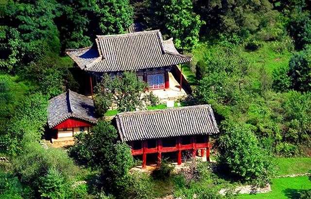 一江之隔带你观看不一样的朝鲜-朝鲜的历史遗迹归真寺