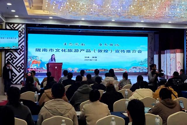 【行业动态】陇南文旅赴张掖、嘉峪关、敦煌三市成功举办冬春文旅产品宣传推介会