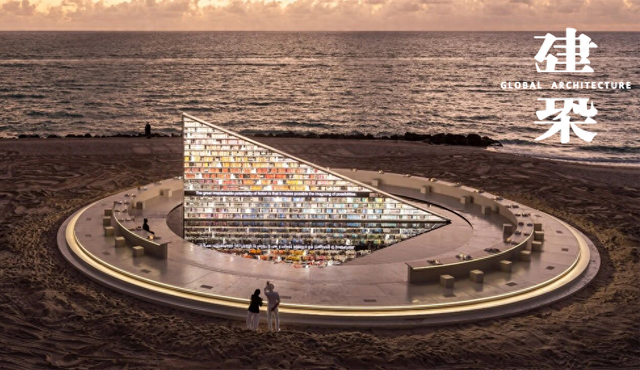 出片率100%！迈阿密海边的“旋转”图书馆