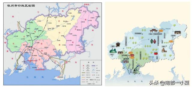 广西钦州，四大古镇