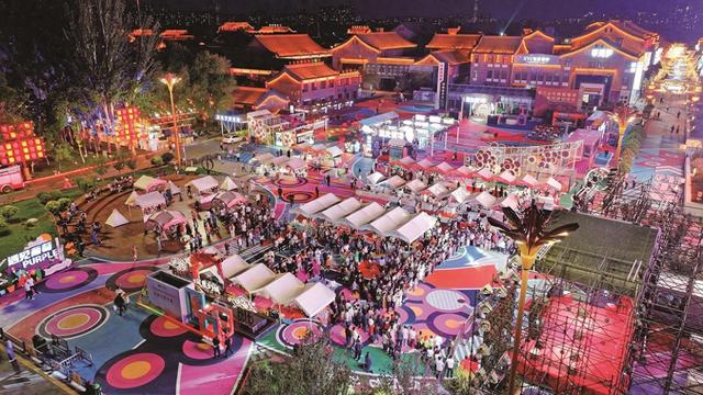 第七届中阿博览会文旅市集亮相银川 50个展位呈现20国风情