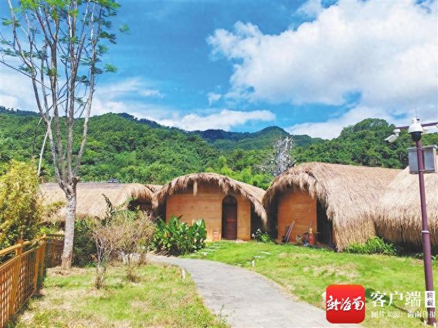 五指山毛纳村借助雨林生态发展民宿业
