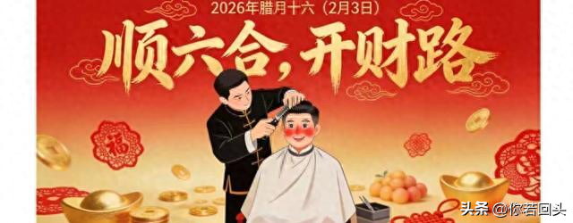 2026腊月理发：这两天千万别剪，选对日子好运来