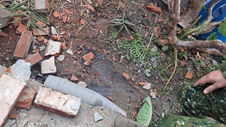 台陆军火炮误射民宅画面曝光