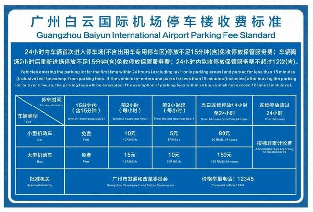 白云机场t2停车费价格表，便宜停车方案推荐