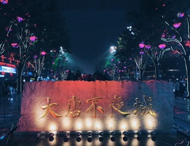 去了一趟陕西西安，看到了盛唐不夜城的璀璨年味