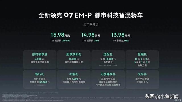 13.98万起买就中型轿车！三段式进气口，悬浮车顶，隐藏式门把手，双五辐轮圈，运动感满满！
