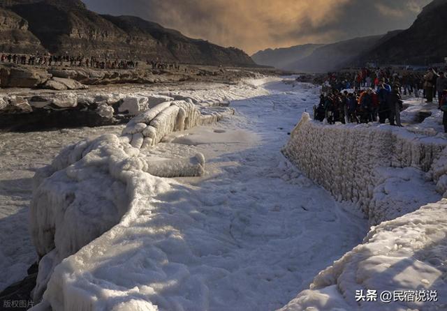 黄河壶口瀑布被“冻”呆住了，这会怎样？