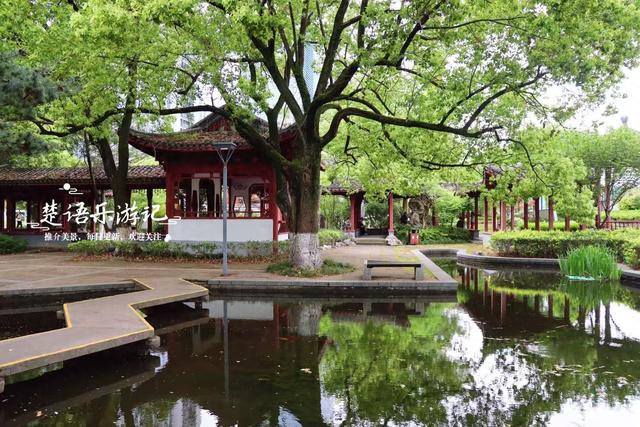 浙江宁波的古典园林式公园，毗邻火车站却被人忽略，景色相当秀丽