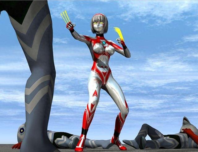 女奥特曼3d（奥特曼女奥特曼们身材如何奥特曼之母不算理想）