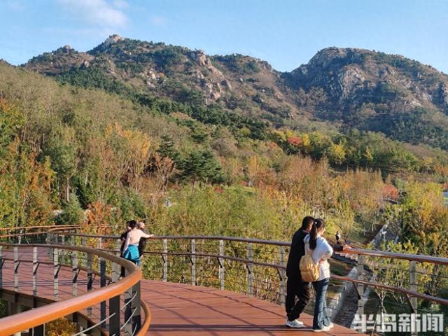 浮山叶斑斓 赏秋要趁早