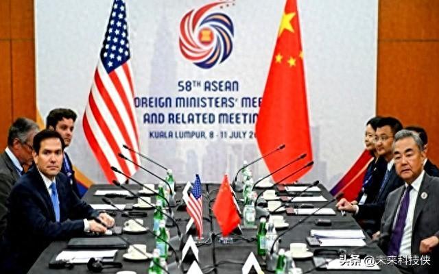 见完王毅后。鲁比奥180度转变，两个词高度评价，称中美将会晤