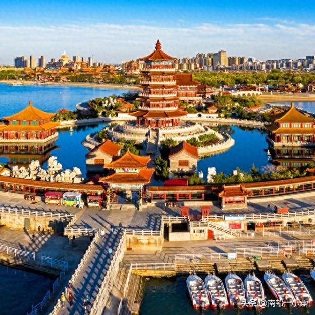 山东烟台，四大道观