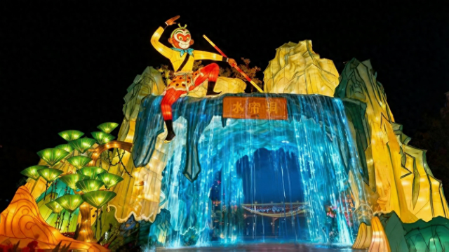 当非遗花灯遇到国潮动画 世园“天宫灯会”跨界首秀