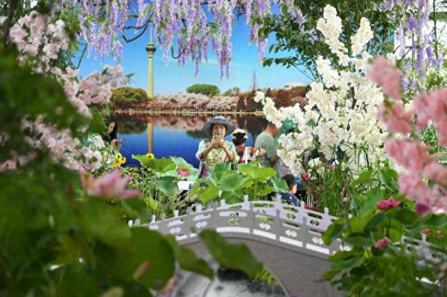 玉渊潭微缩实景亮相路县故城遗址公园