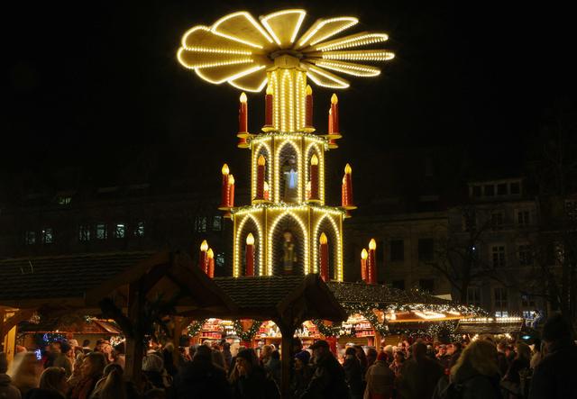 （外代一线）德国海德堡的节日氛围