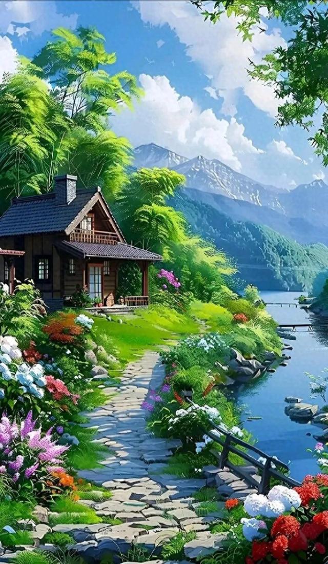 比仙境还要美的风景，仿佛是从天堂偷偷溜出来的一抹色彩！