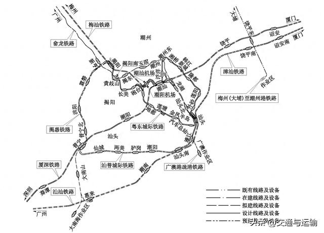 粤东城际铁路潮州东至汕头段开行高速铁路下线列车方案研究