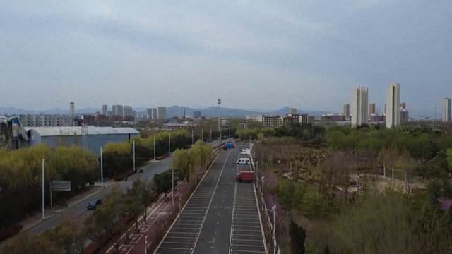 实拍河南郑州荥阳市城市建设，太繁华了，不愧为全国百强县