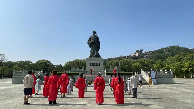 四川游客开启韩城研学之旅（图）