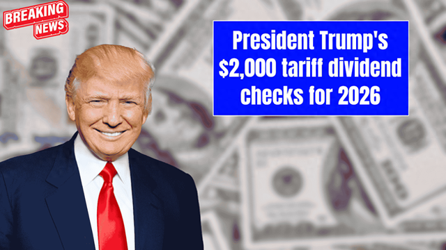 2000美元关税支票？白宫点头，国会却还没答应