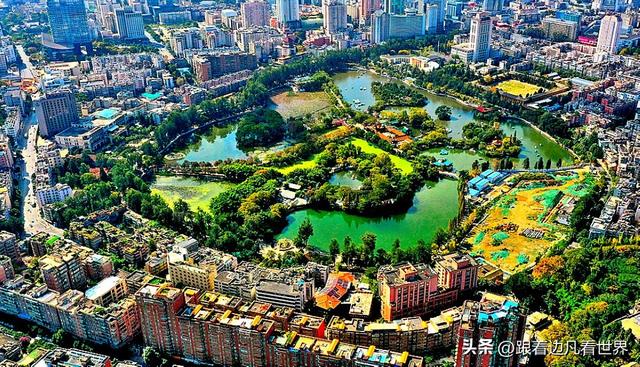 昆明蓝配翠湖银杏黄——藏着昆明最温柔的冬天