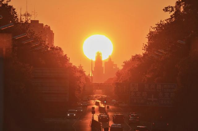 太美了，秋分“悬日”等你来赏拍！