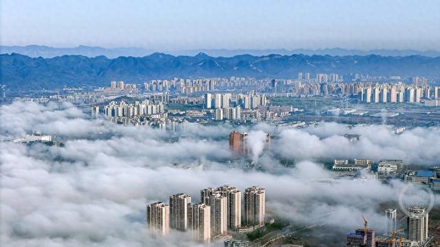 云绕科学城 雾染好风光