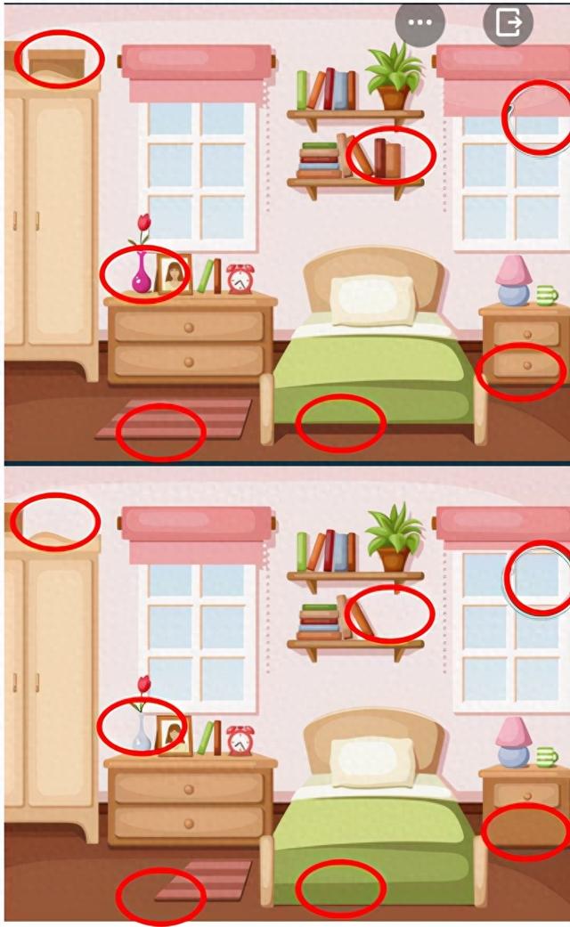 找不同最强攻略（游戏找不同玩法第1关攻略）