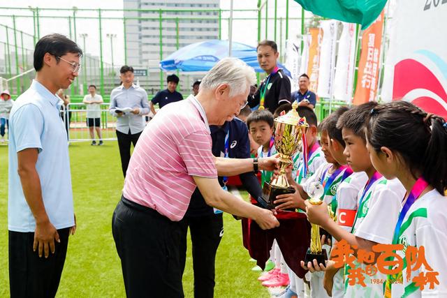 金志扬：愿百队杯成为中国青少年足球和体育教育的百年基石
