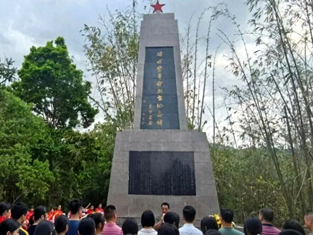 丰顺砂田背山顶：一座丰碑，铭记57位英魂