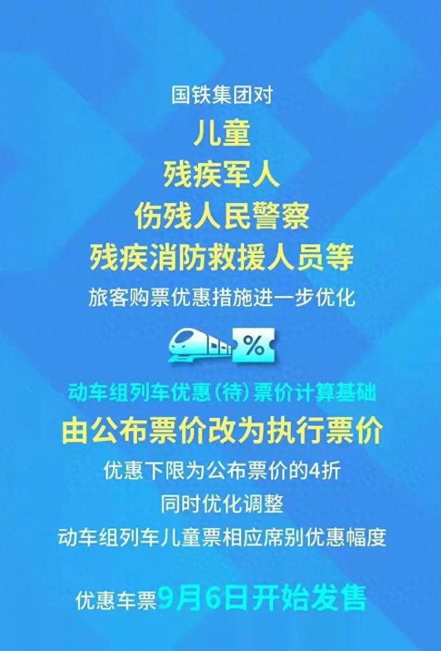 突然宣布！这些人坐高铁全部5折，错过亏大！速看