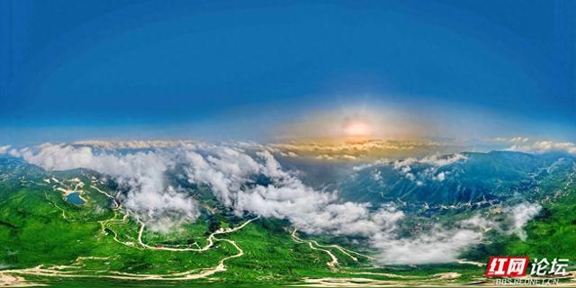 高清湖南丨云来云去处，我在天龙山邂逅山河之美