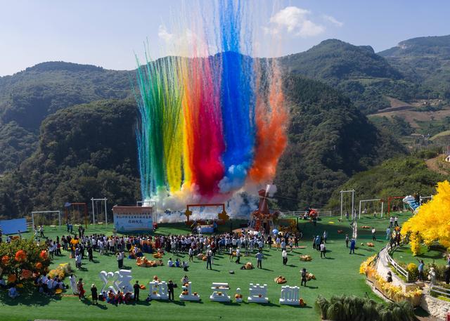 “博山的秋天”系列活动发布暨红叶柿岩五周年秋日盛典正式启幕