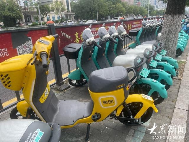 美团共享电单车进驻淄博中心城区 共享出行市场或迎“三国杀”