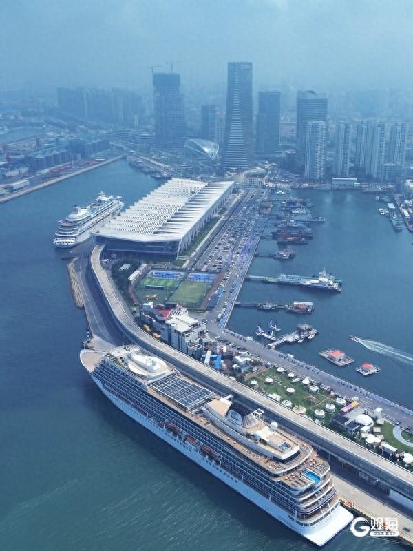 打造“国际领先的邮轮文旅港”！青岛邮轮母港迎复航以来首次“双邮轮同靠”