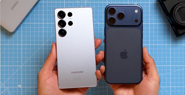 iPhone 17 Pro Max 对比 Galaxy S25 Ultra – 一天使用相机和电池测试！