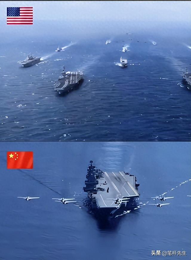 福建舰正式入列！中国弹射航母守护和平	，福特号却剑指委内瑞拉