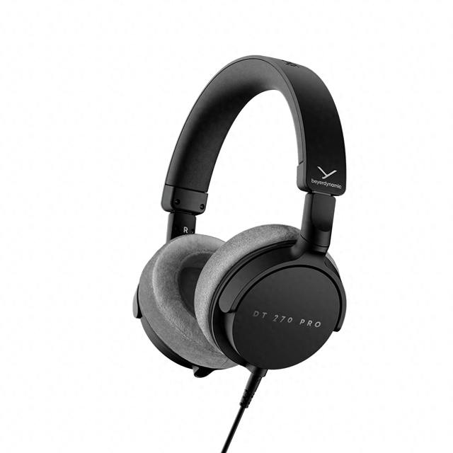 拜雅推出入门级专业监听耳机 DT 270 PRO：重 194g，可换丝绒耳垫