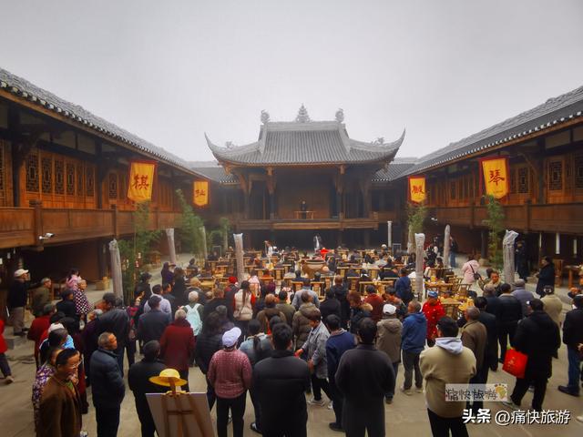 大山铺南华宫焕新登场，自贡东北部再添文旅新地标！