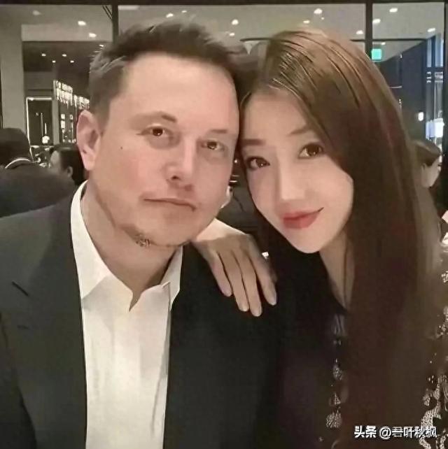 马斯克新女友太漂亮了颜值超高!皮肤白白净净眼睛又大又圆