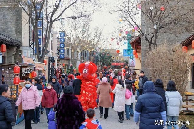 冬至大集燃炸开场！东阿中医药文化旅游区热闹到沸腾！