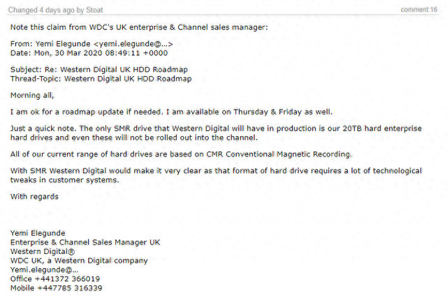 smr优化（西部数据被发现在为NAS优化的红盘上使用了SMR技术涉及2TB6TB型号）