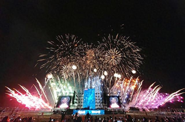 水洞沟璀璨烟花绽放 灵武探索文旅融合发展新路径