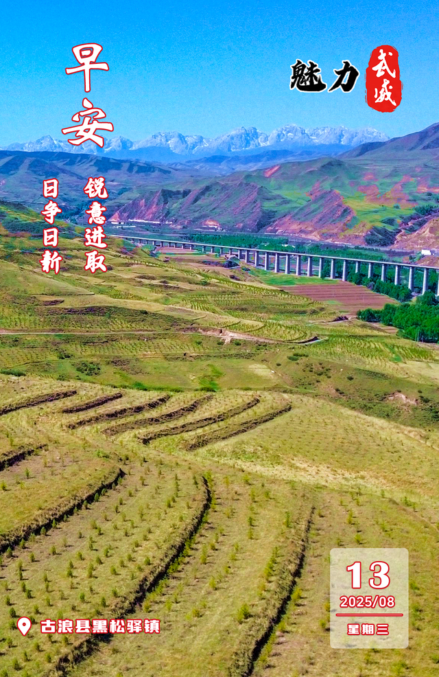 魅力武威丨古浪黑松驿镇