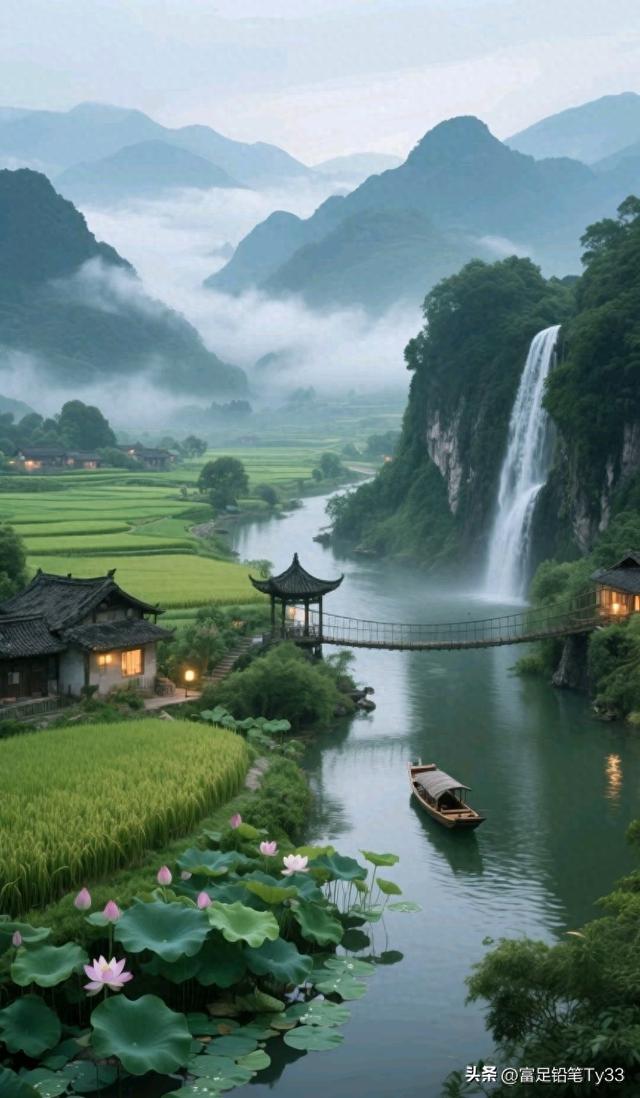 探寻桃源江南：于山水画卷间，梦回悠悠古时！