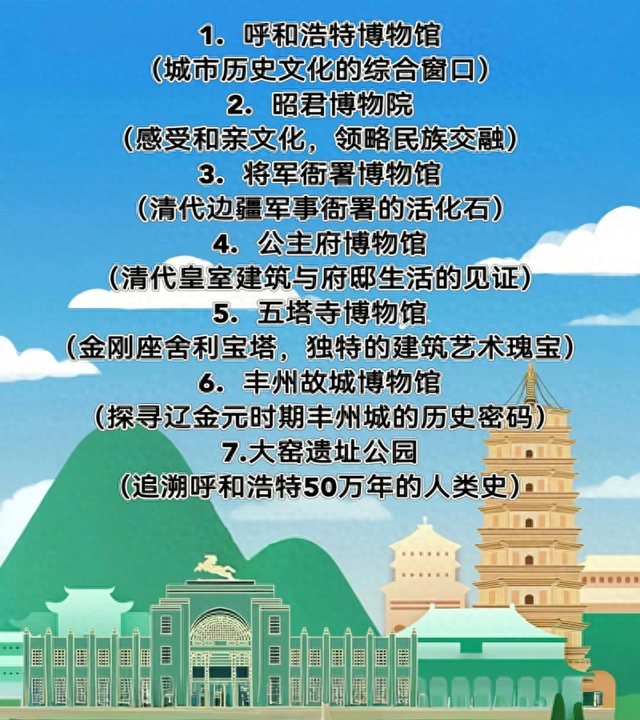 无闭馆日！呼和浩特博物院六馆一园8月“不打烊”