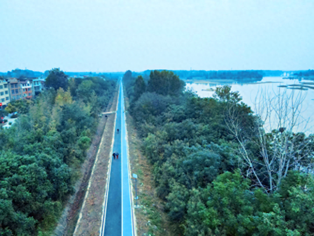 水清岸绿，步道绵延！谷城2.6公里滨水长廊正式亮相